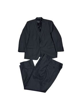MICHAEL KORS Pinstripe 2-Piece Luxury Designer SUIT Blazer & Pants Men 44R Large